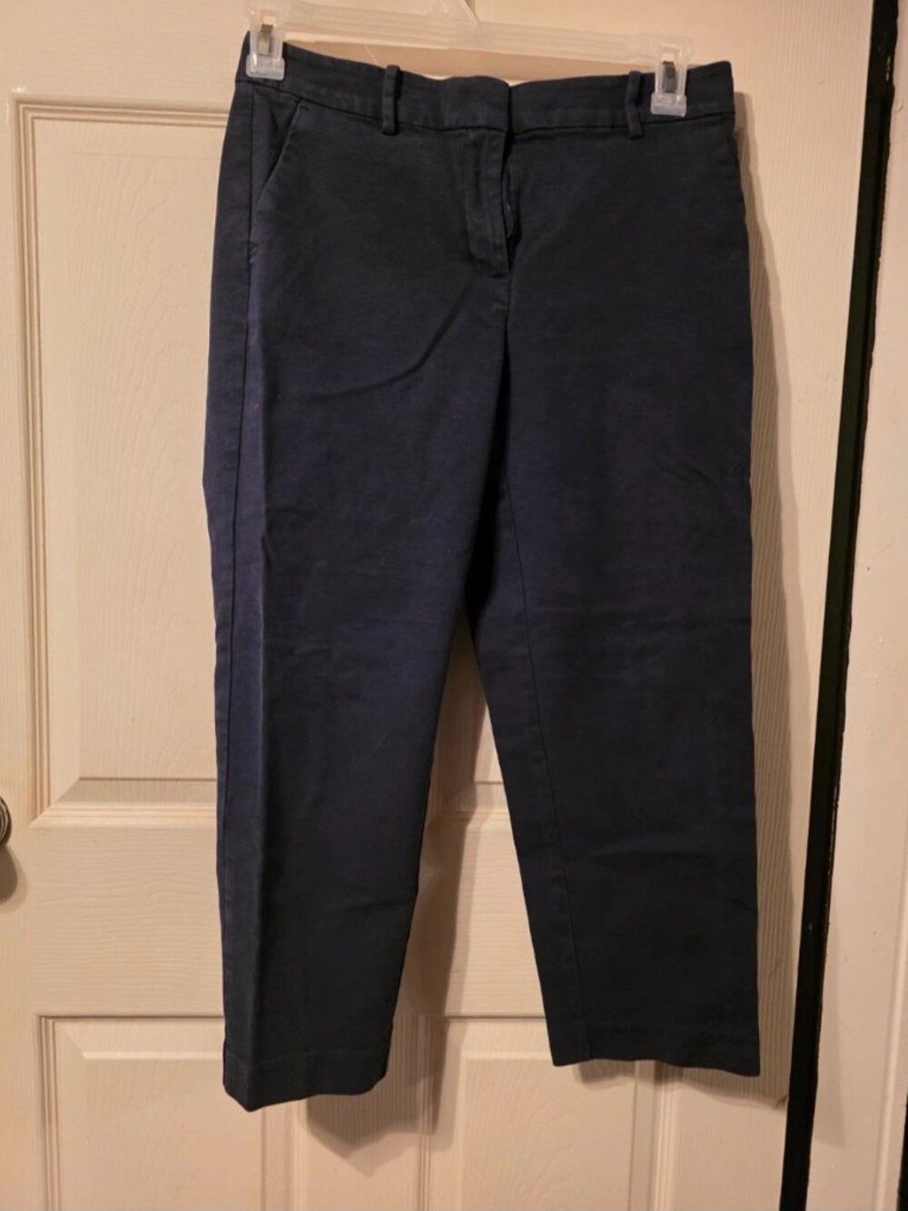 LOFT Curvy Navy Capris
